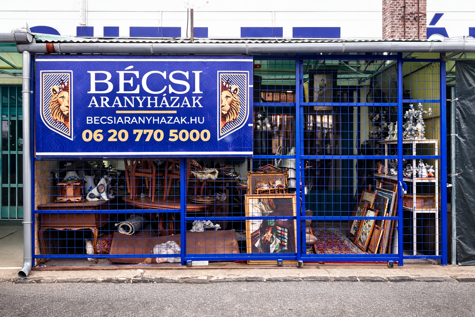 Bécsi Aranyházak Ecseri piaci üzlet